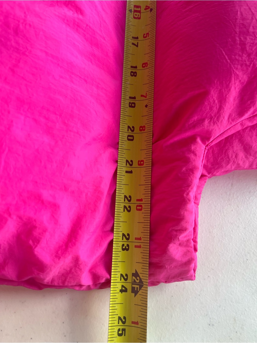 Simply Southern Hot Pink Cropped Puffer Vest Women’s XL/XXL - Picture 3 of 6